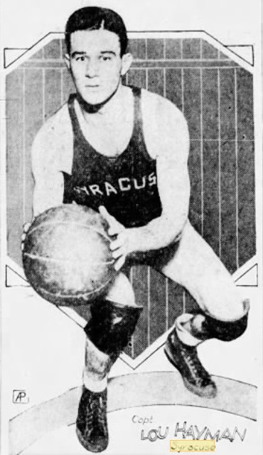 Lew Hayman Syracuse Basketball