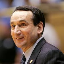 Duke Coach Mike Kryzyzewski