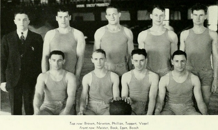Syracuse Orangemen Basketball 1931-1932 Team Photo